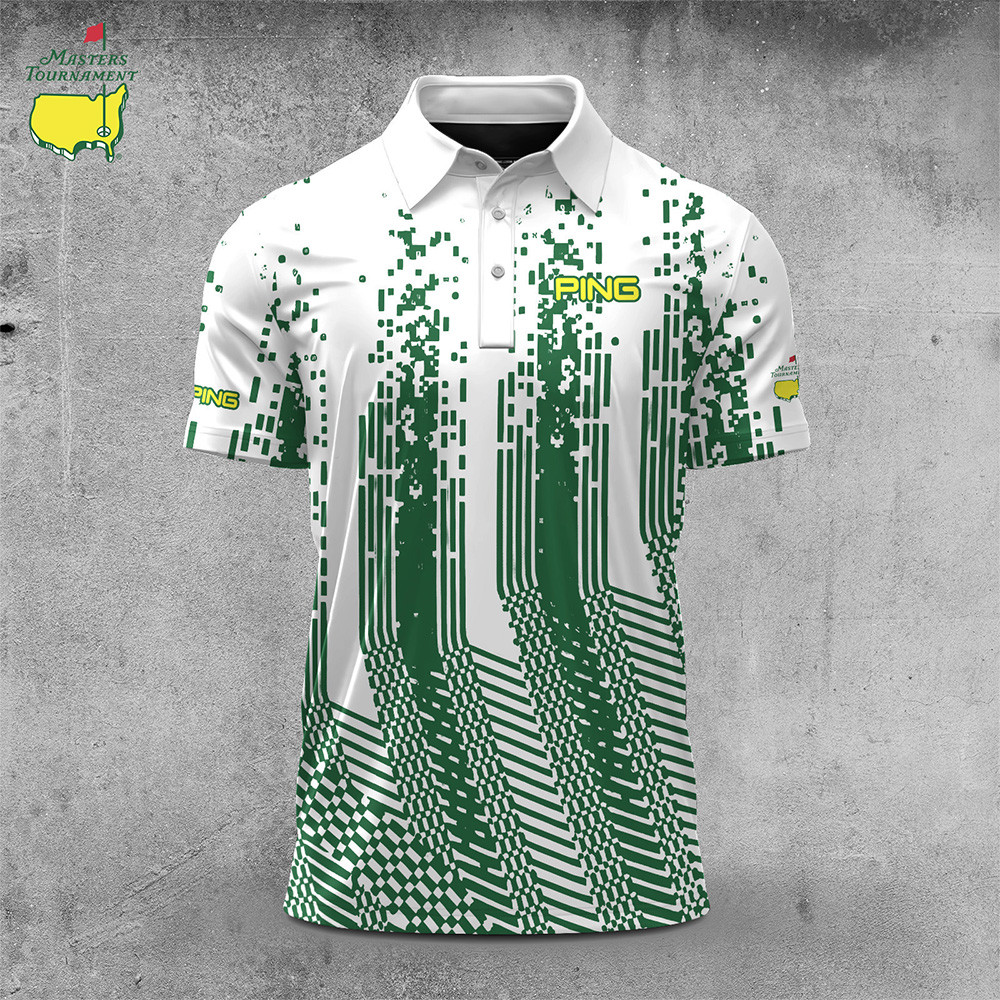 Masters Golf Tournament PING Golf Polo Shirt Augusta National Golf Club Shirt Great Gift For Dad