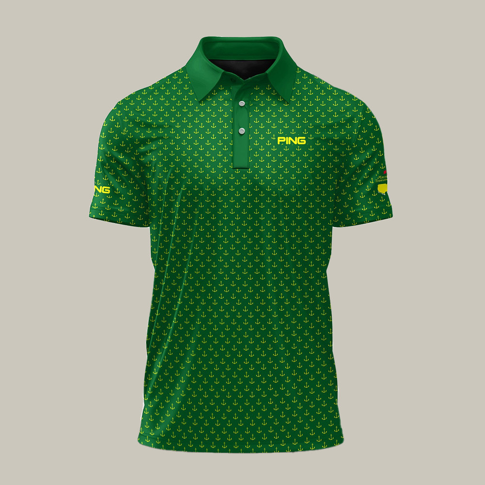 Masters Golf Tournament PING Golf Polo Shirt Golf Clothes Best Gift For Father