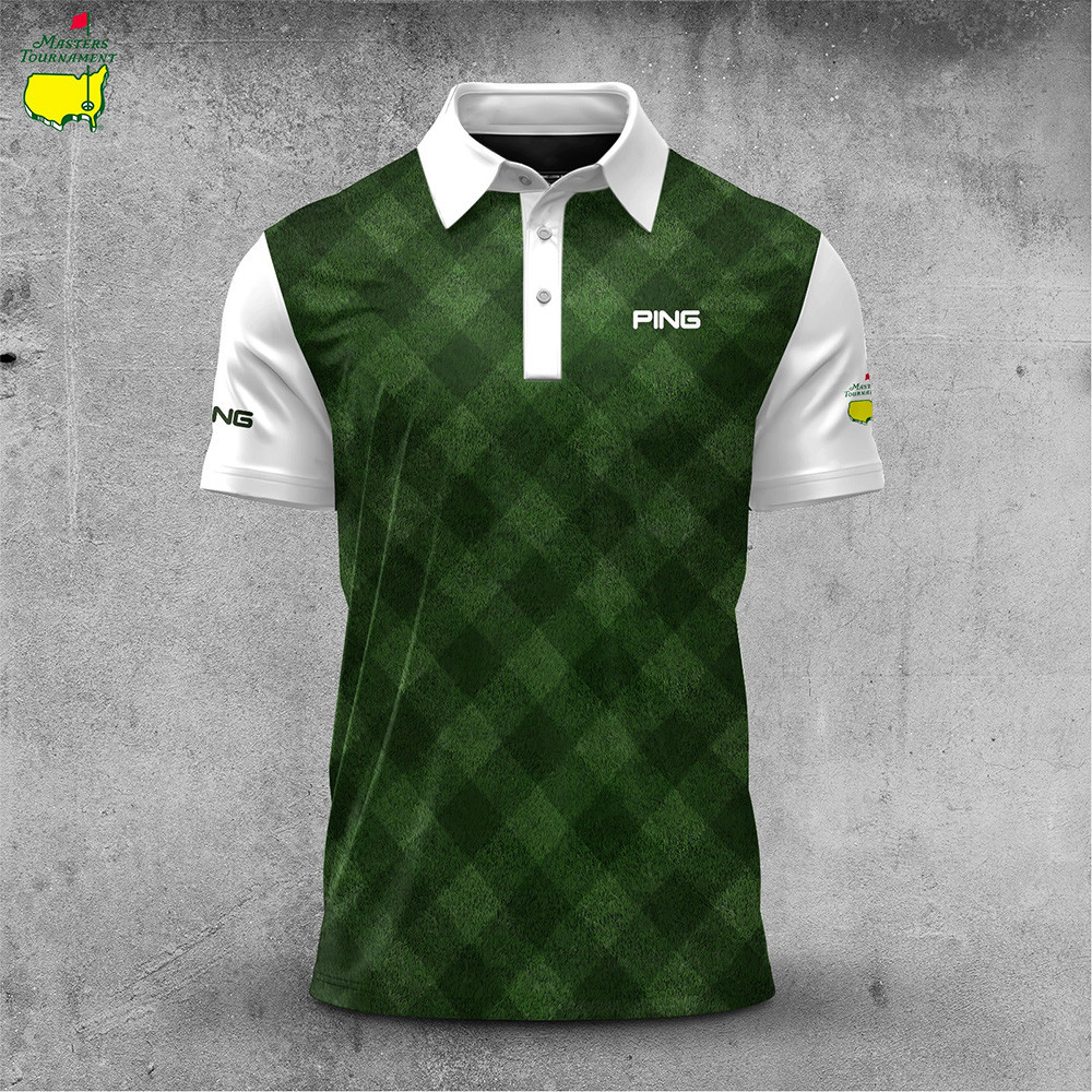 Masters Golf Tournament PING Polo Shirt Augusta National Golf Club Merch Great Gift For Him