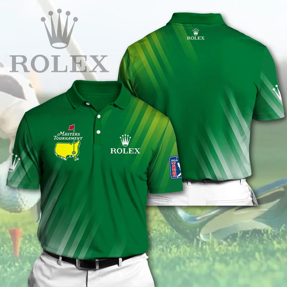 Masters Golf Tournament Rolex Polo Shirt The Masters Tournament Augusta Clothes Golf Lover Dad Gift