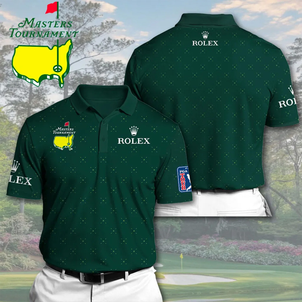 Masters Golf Tournament Rolex Polo Shirt US Masters Spring Tournament Apparel Best Golf Dad Gift