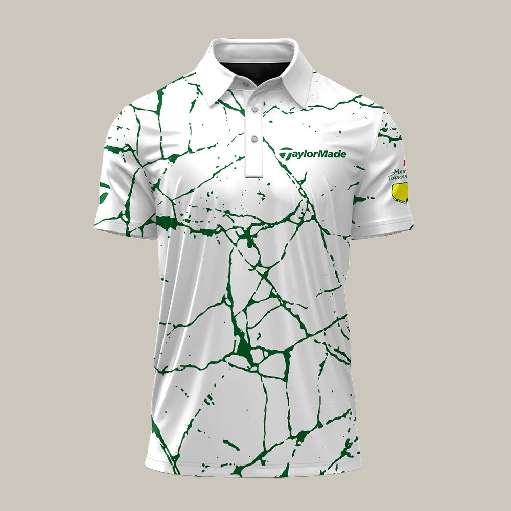 Masters Golf Tournament TaylorMade Polo Shirt 108th PGA Championship Clothes Gift For Dad Birthday
