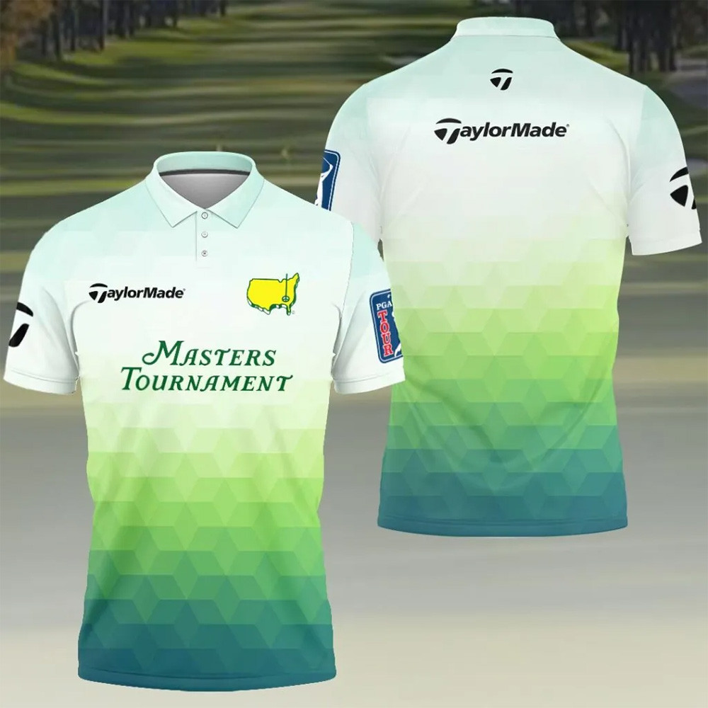 Masters Golf Tournament Taylormade Polo Shirt US Masters Elite Tournament Clothes Golf Player Gift
