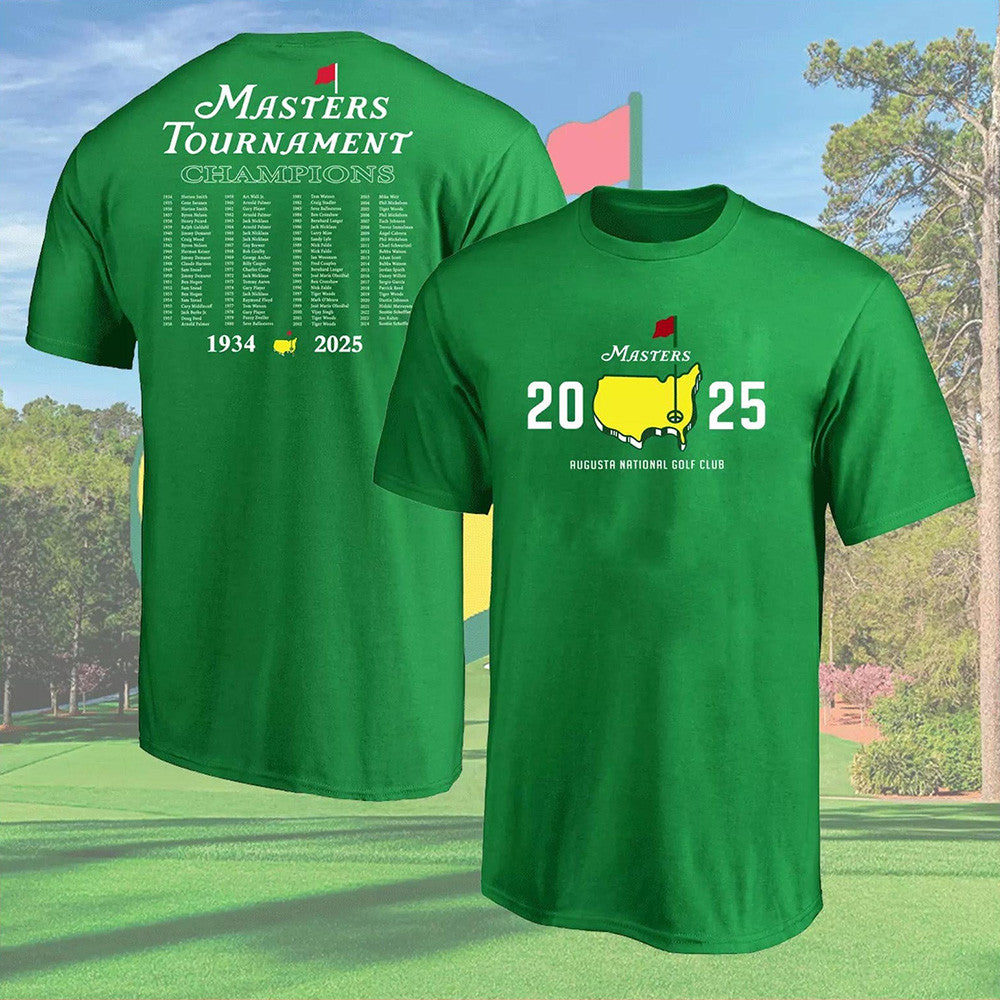 Masters Merch 2025 T-Shirt Official Masters Merchandise Online Top 10 Father's Day Gifts Masters Merch 2025 T-Shirt Official Masters Merchandise Online Top 10 Father's Day Gifts