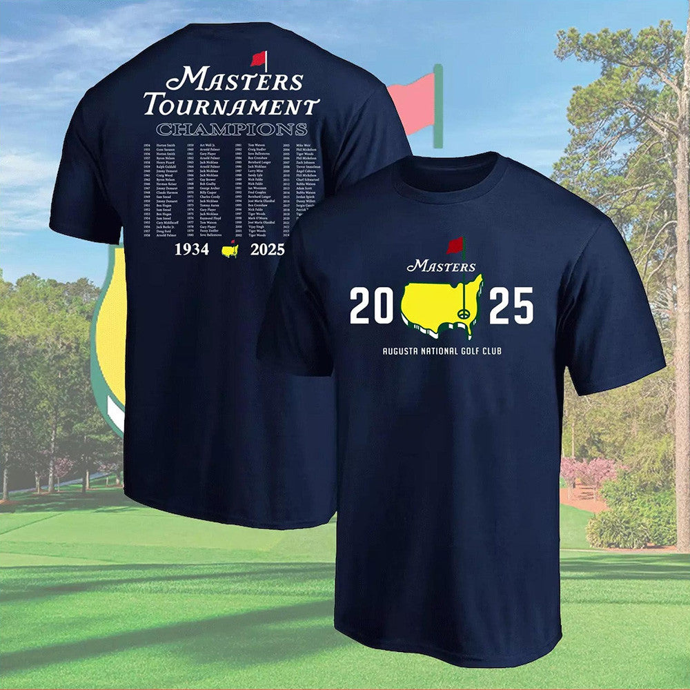 Masters Merch 2025 T-Shirt The Masters Merch Fathers Day Gifts For Golfers Masters Merch 2025 T-Shirt The Masters Merch Fathers Day Gifts For Golfers