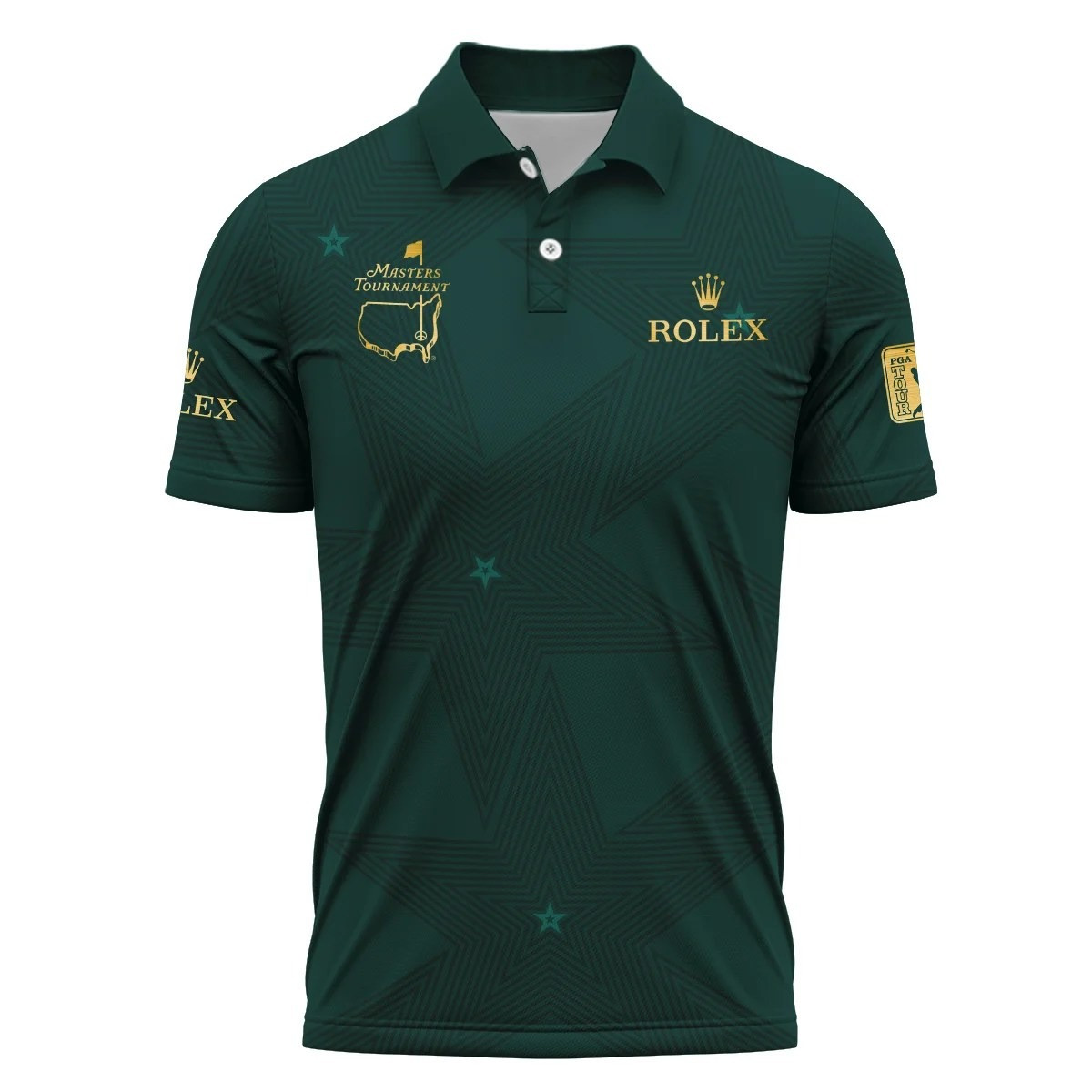 Masters Tournament 2025 Golf Polo Shirt Rolex The Masters Merch Mens Golf Apparel