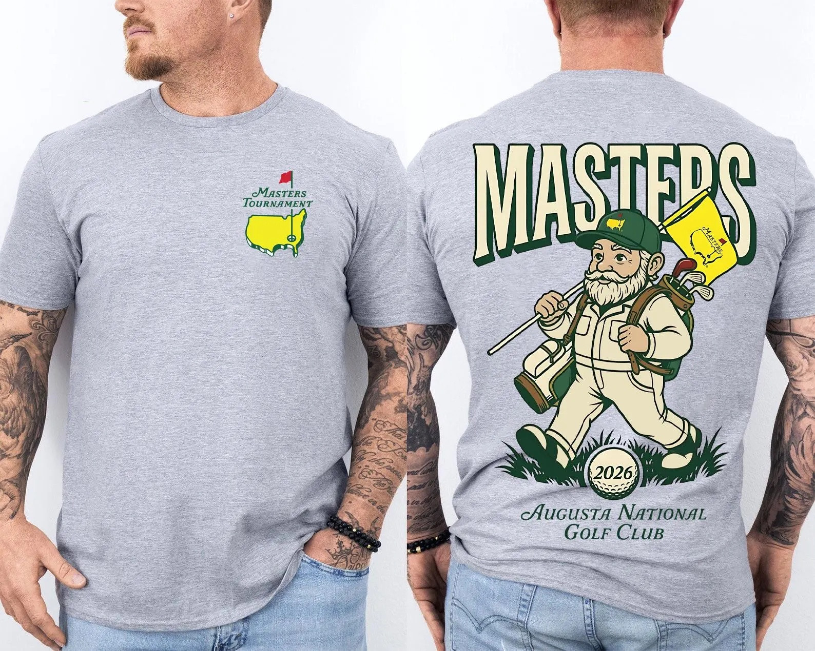 Masters Tournament 2026 Golf T-Shirt Augusta National Golf Club Merch Gift For Golfers