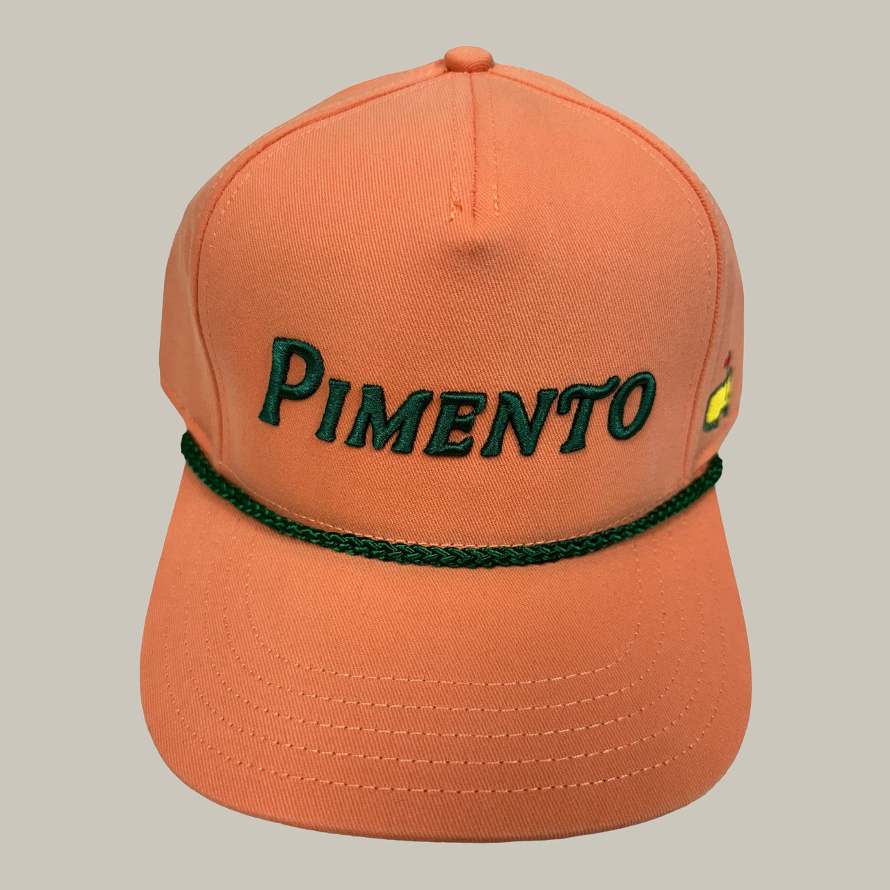 Masters Tournament 2026 Merch Masters Golf Season Pimento Rope Hat Gift For Golf Fans