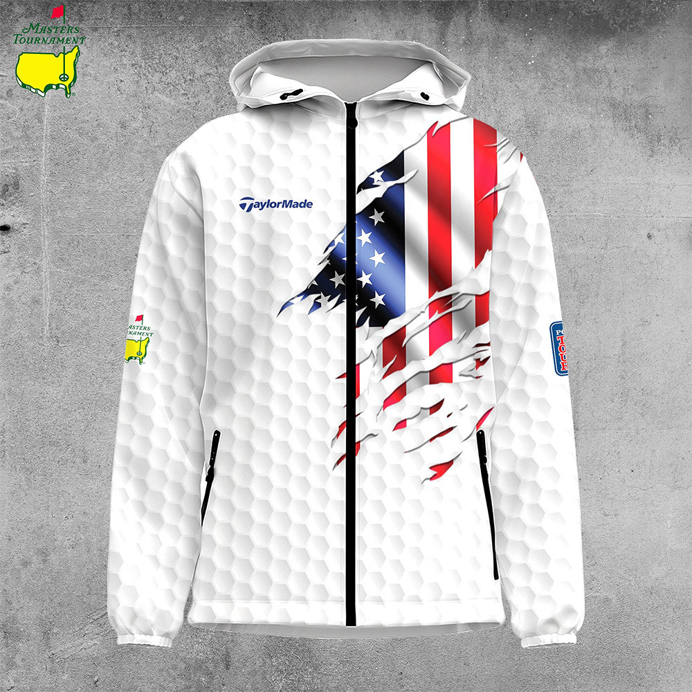 Masters Tournament 2026 PGA Champions Jacket American Flag Golf Apparel Gift Idea
