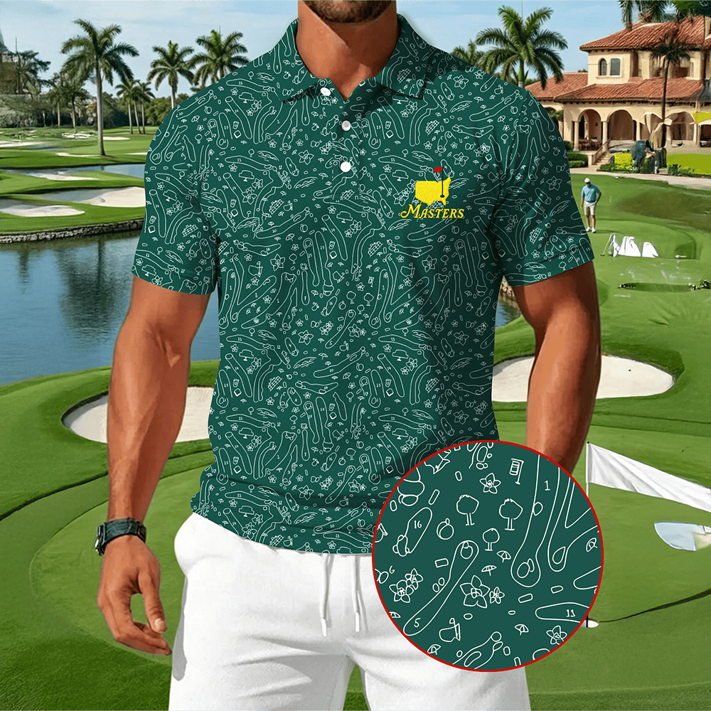 Masters Tournament 2026 Polo Shirt Golf Clothes Best Gift For Teammate