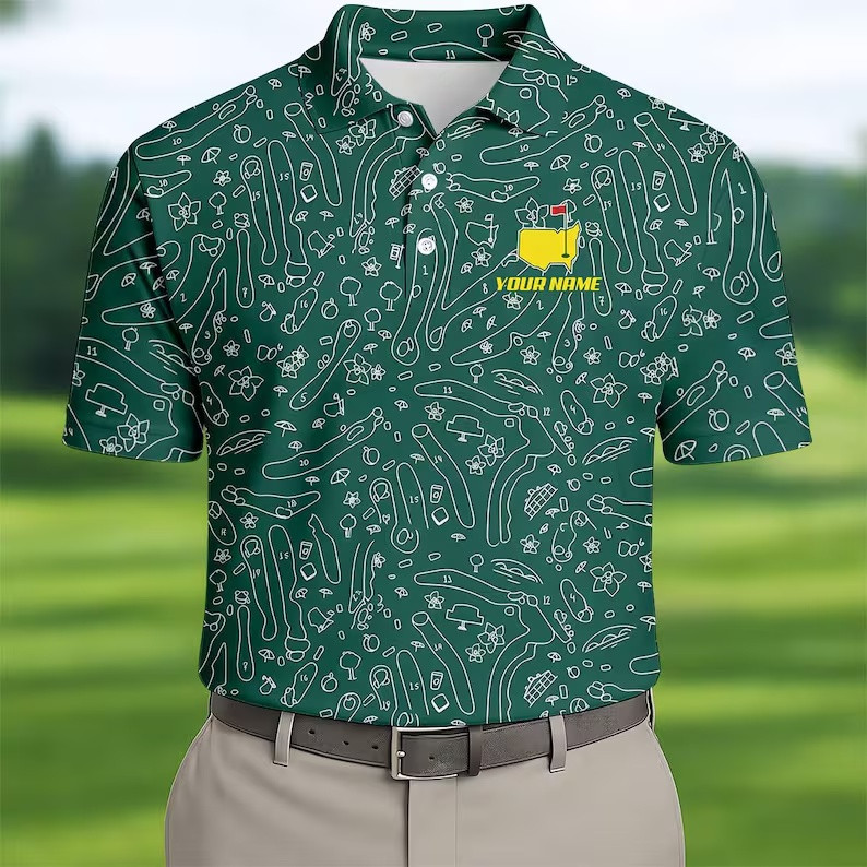 Masters Tournament 2026 Polo Shirt US Masters Augusta Experiece Apparel Gift For Teammate