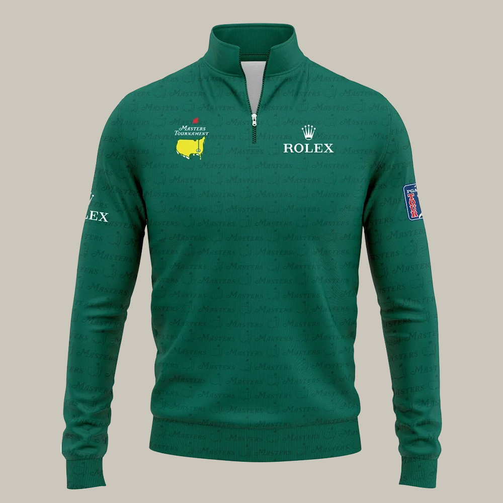 Masters Tournament 2026 Quarter Zip Sweatshirt PGA Tour Golf Apparel Present Idea For Father
