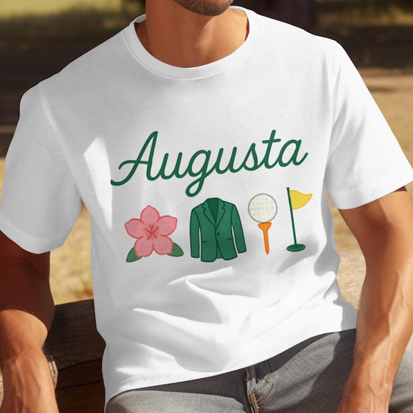 Masters Tournament 2026 T-Shirt Augusta National Golf Club Merch Gifts For Golfers