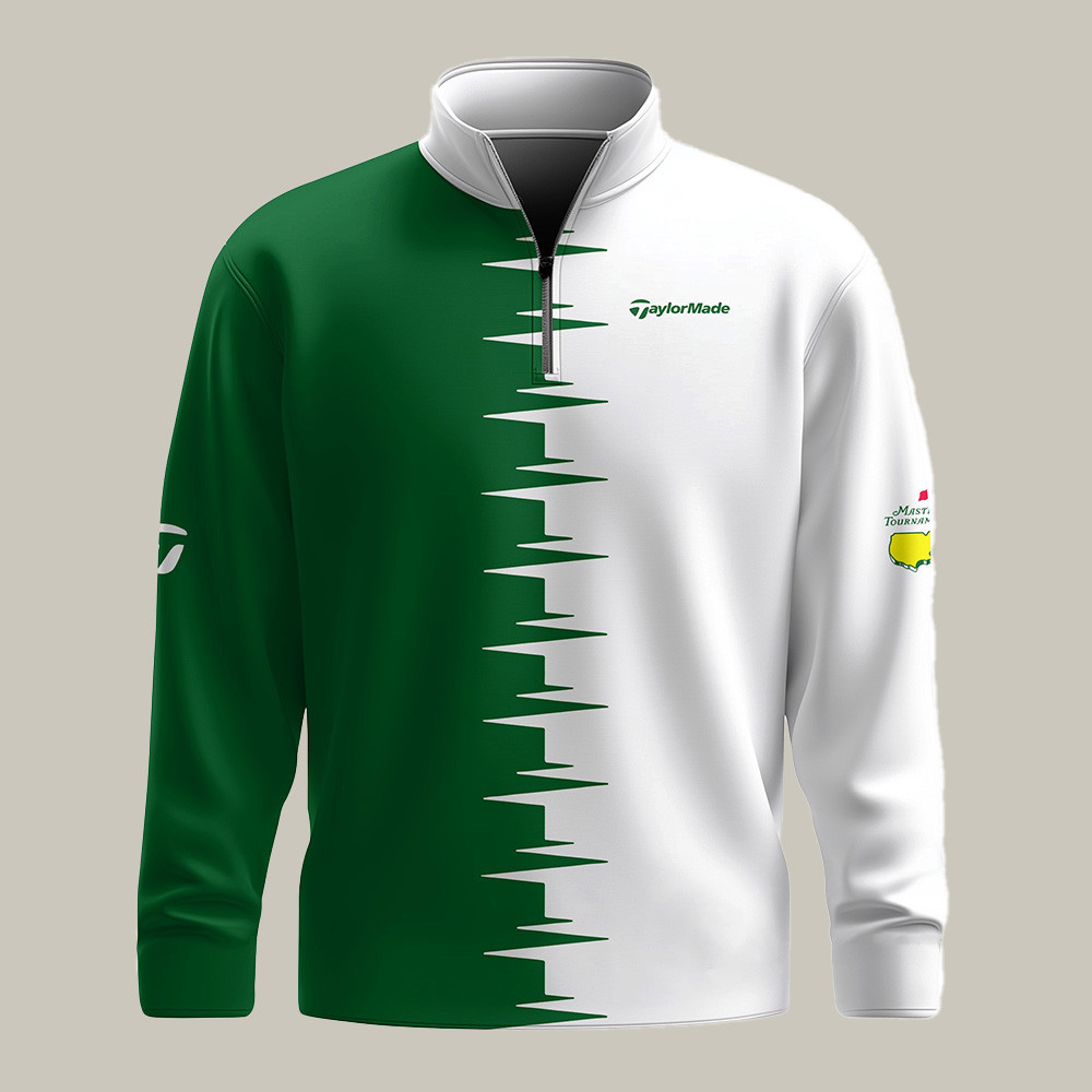 Masters Tournament 2026 Taylor Made Quarter Zip Sweatshirt Golf Apparel Cool Gift For Father