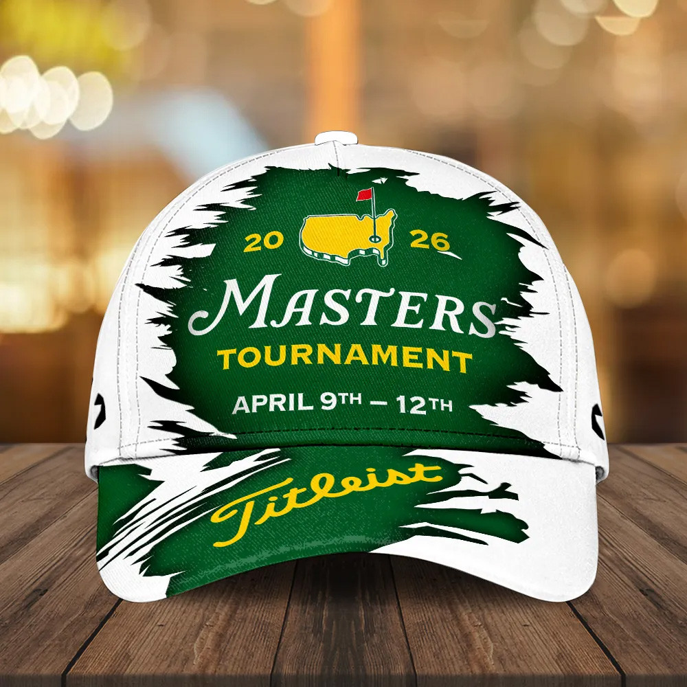 Masters Tournament 2026 Titleist Cap US Masters Elite Tournament Dad Hat Golf Husband Gift