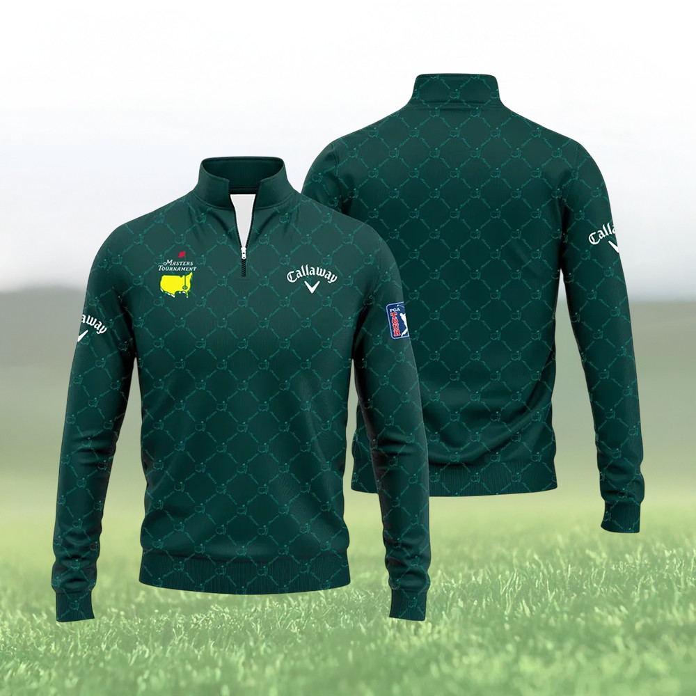 Masters Tournament Callaway Collar Sweatshirt The Masters Tournament 2026 Clothing Present For Him