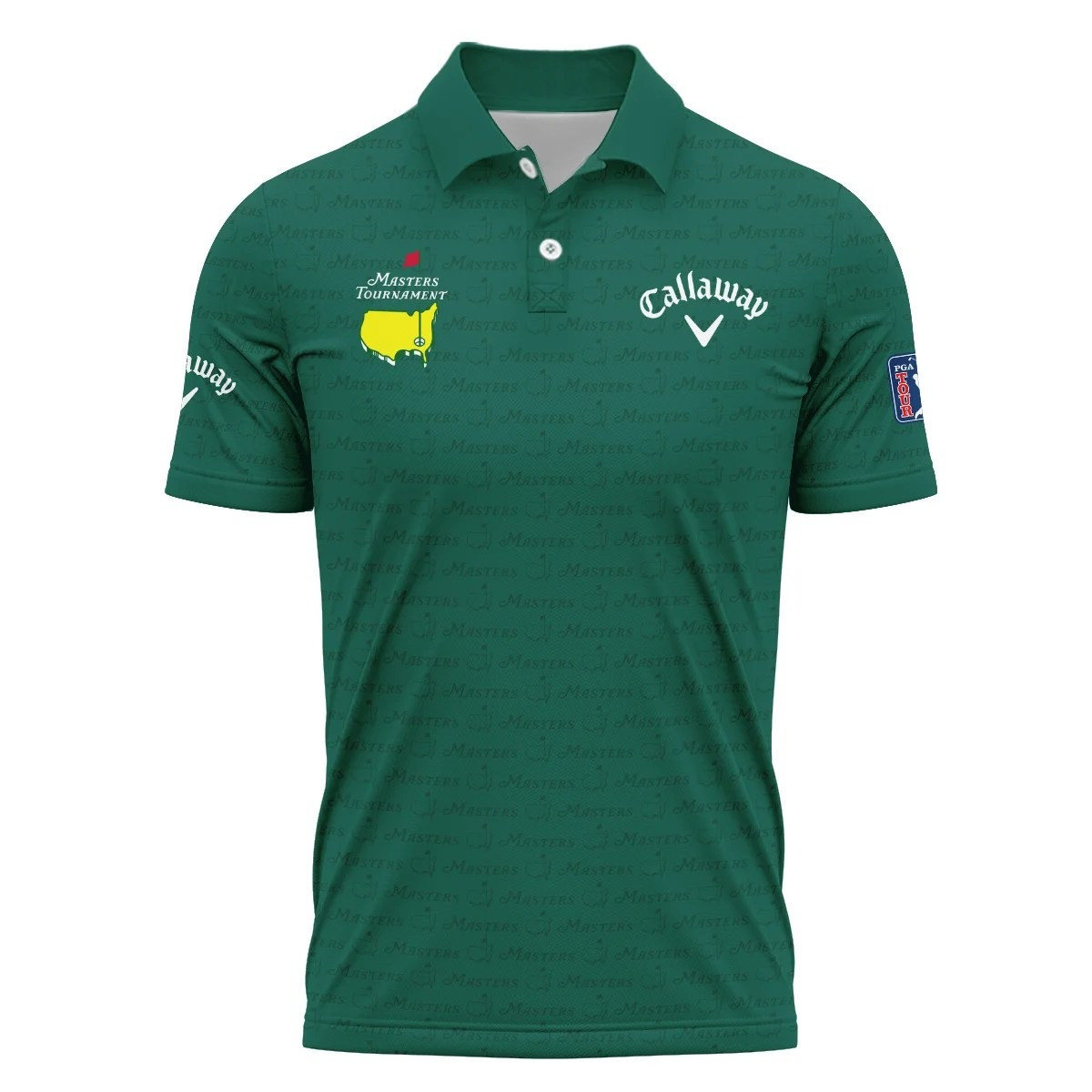 Masters Tournament Callaway Golf Polo Shirt Green Masters 2025 Apparel Golf Lovers Gifts