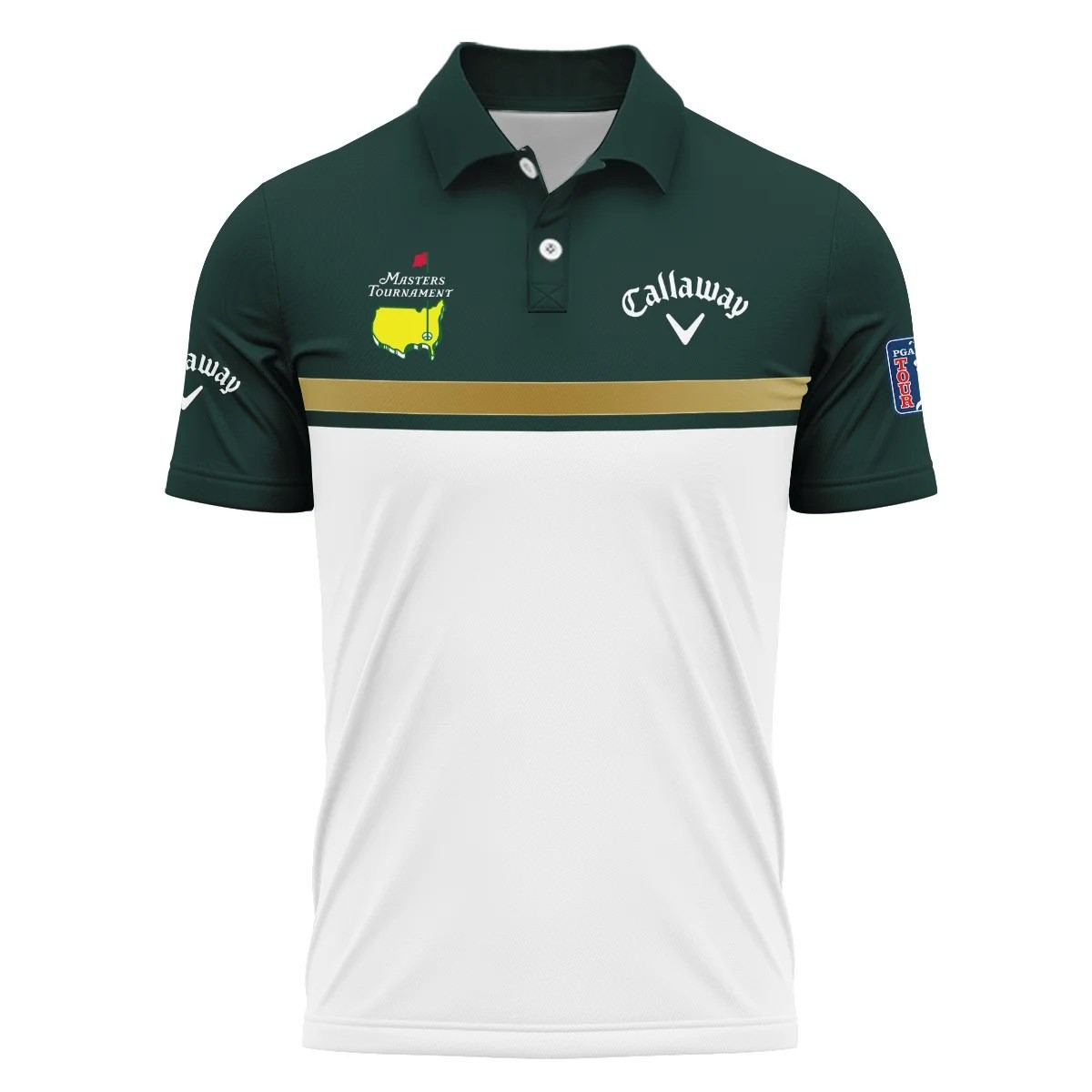 Masters Tournament Callaway Golf Polo Shirt The Masters 2025 Merch Golf Lovers Gifts