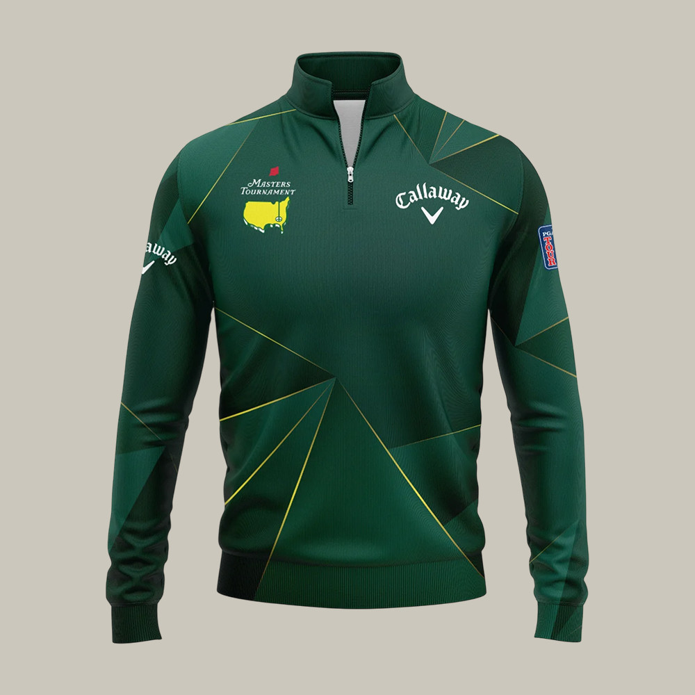 Masters Tournament Callaway Half Zip Jacket Golf Clothing Best Gift For Golfers