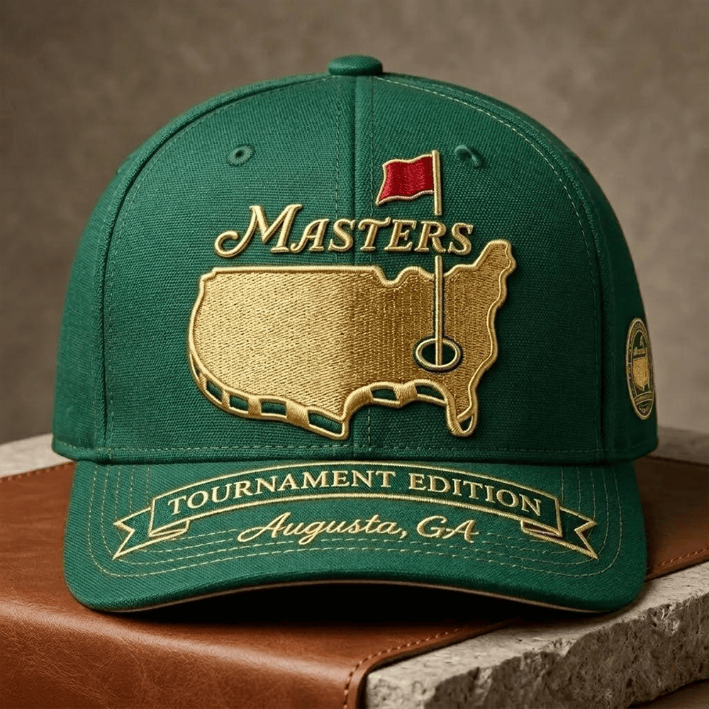 Masters Tournament Edition Augusta GA Baseball Hat Golf Cap Unusual Golf Gifts