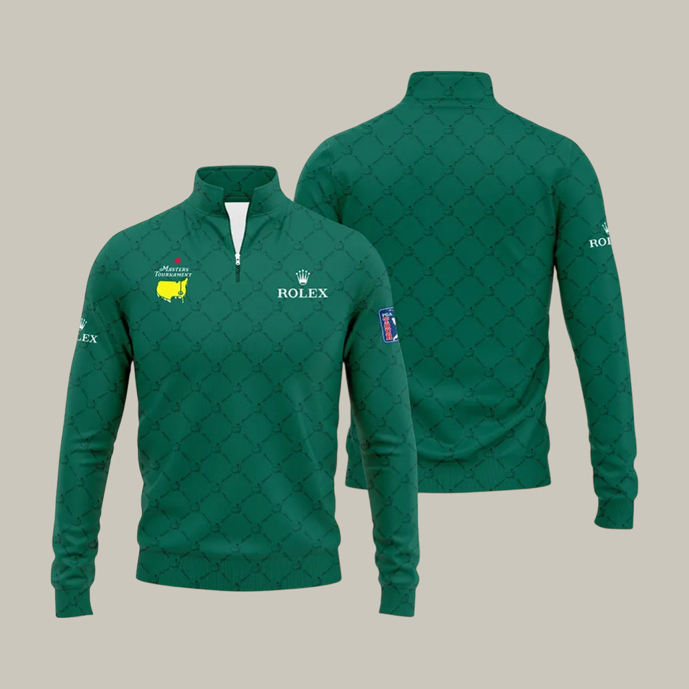 Masters Tournament Golf Half Zip Jacket Golf Masters Tournament Clothing Cool Gift For Him