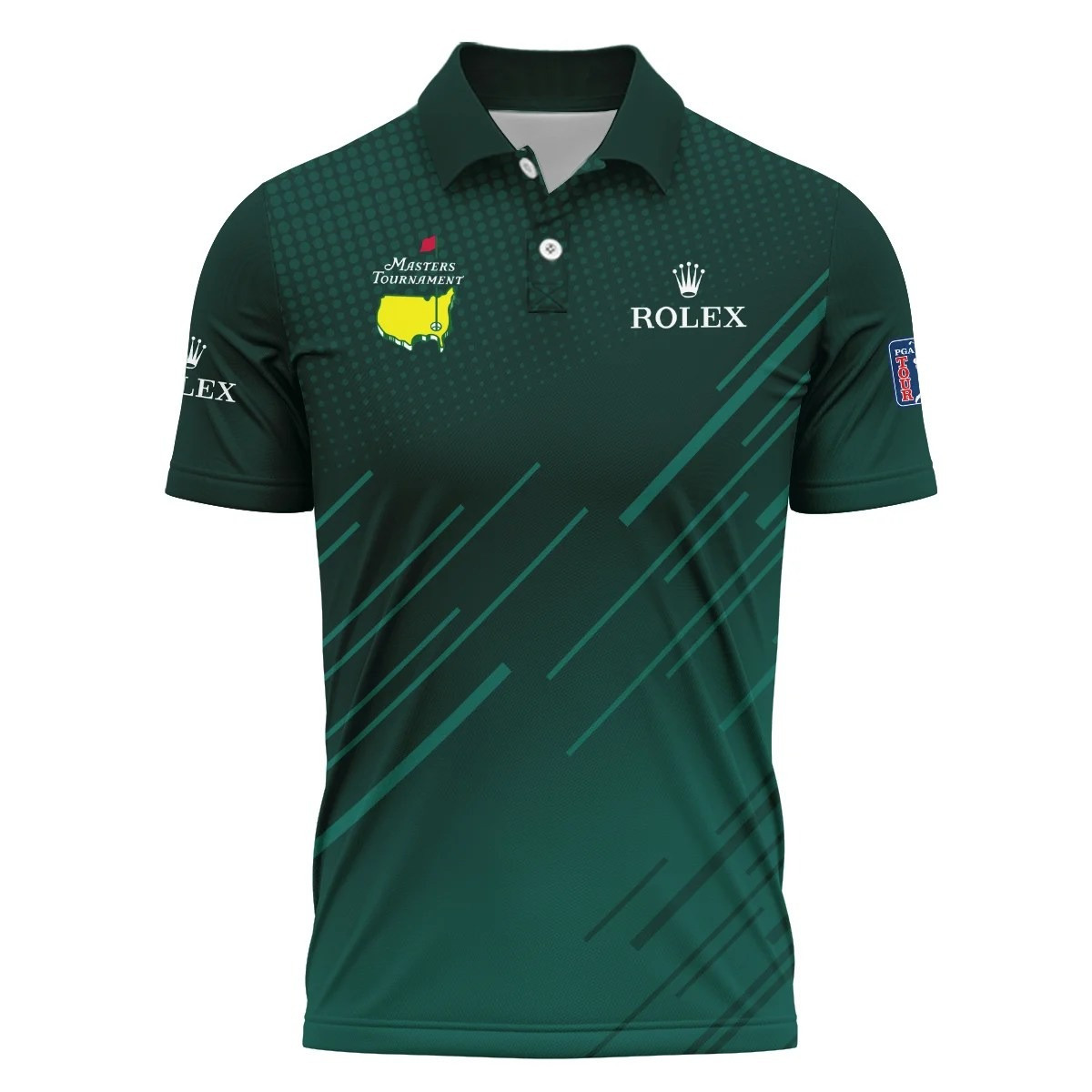 Masters Tournament Golf Polo Shirt Rolex The Masters Merch Best Golf Apparel Gifts