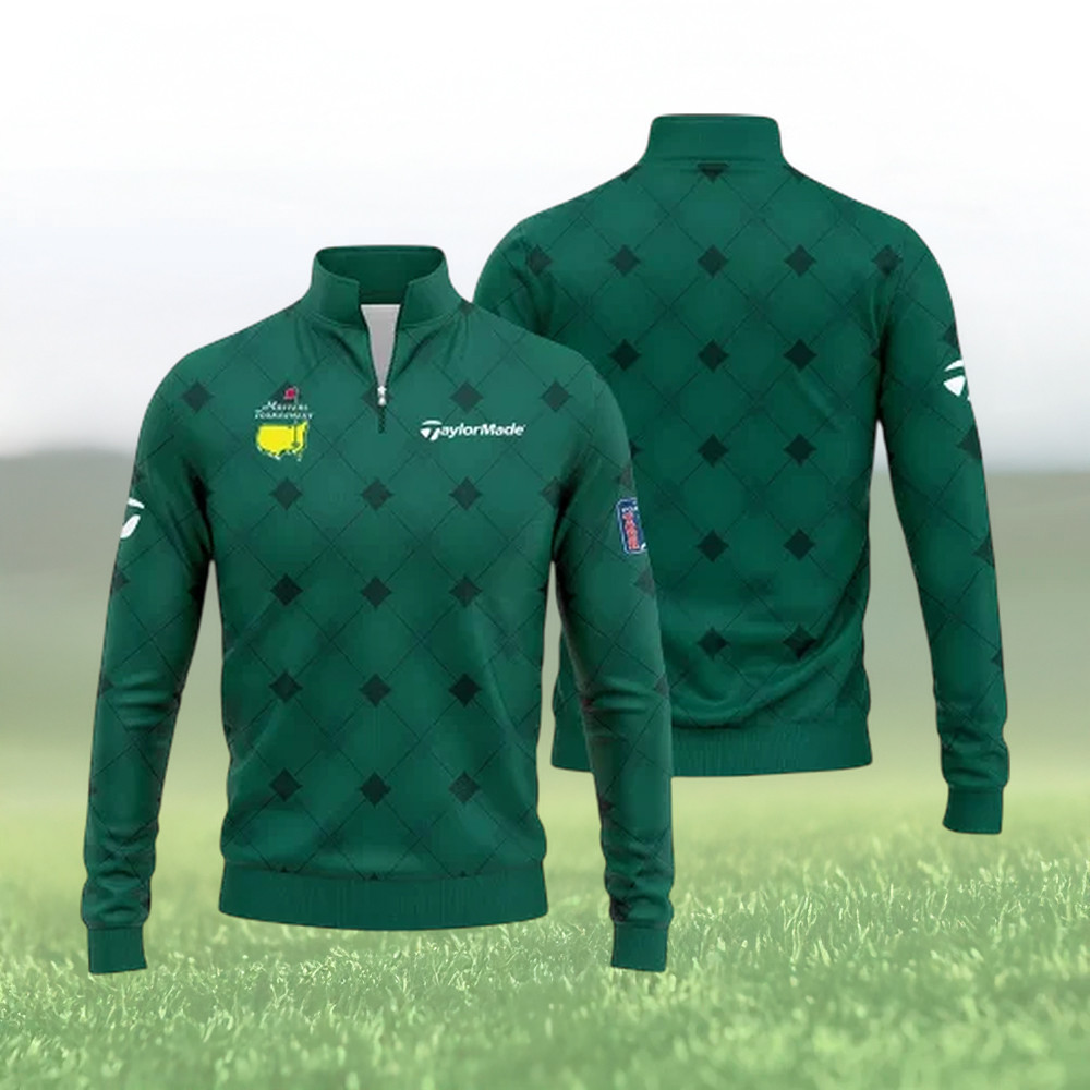 Masters Tournament Golf Quarter Zip Sweatshirt Augusta National Golf Apparel Present For Husband