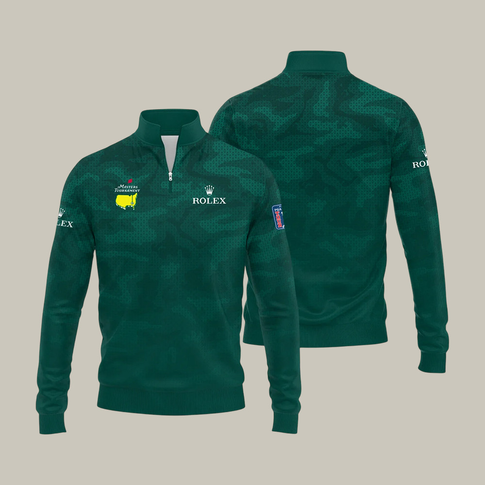 Masters Tournament Half Zip Jacket Golf Masters Tournament Apparel Good Gift For Father's Day