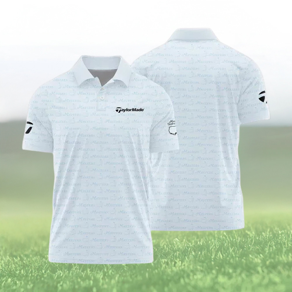 Masters Tournament Logo Golf Polo Shirt Augusta National Golf Shirt Father's Day Gift For Him