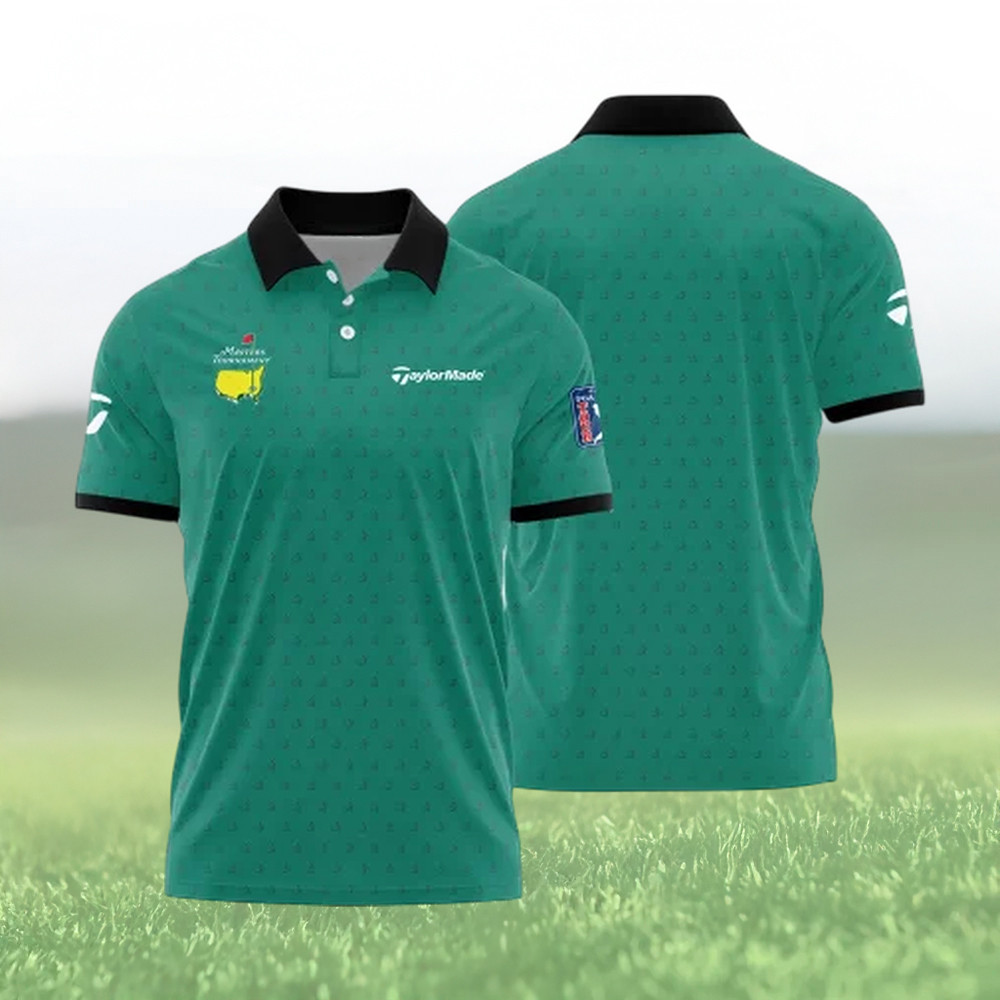 Masters Tournament Logo Polo Shirt Augusta National Golf Merch Present For Dad Birthday