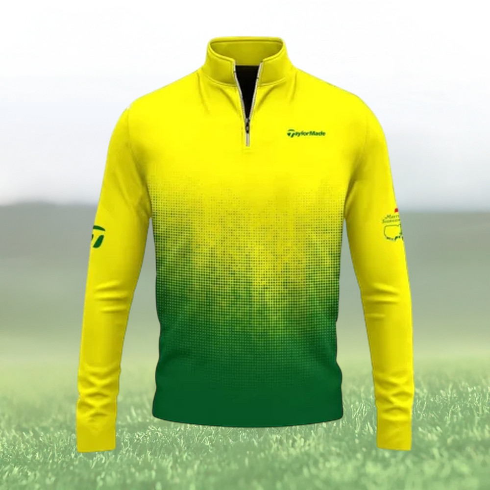 Masters Tournament Quarter Zip Sweatshirt Golf Apparel Present For Golfers