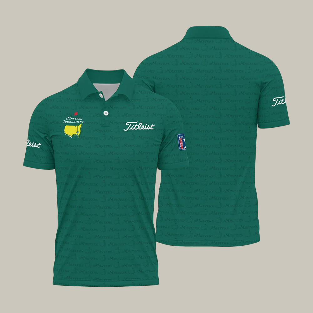 Masters Tournament Titleist Golf Polo Shirt Golf Masters Tournament Clothes