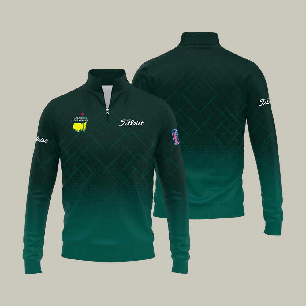 Masters Tournament Titleist Half Zip Jacket Golf Masters Tournament Apparel Cool Gift For Golf Lovers