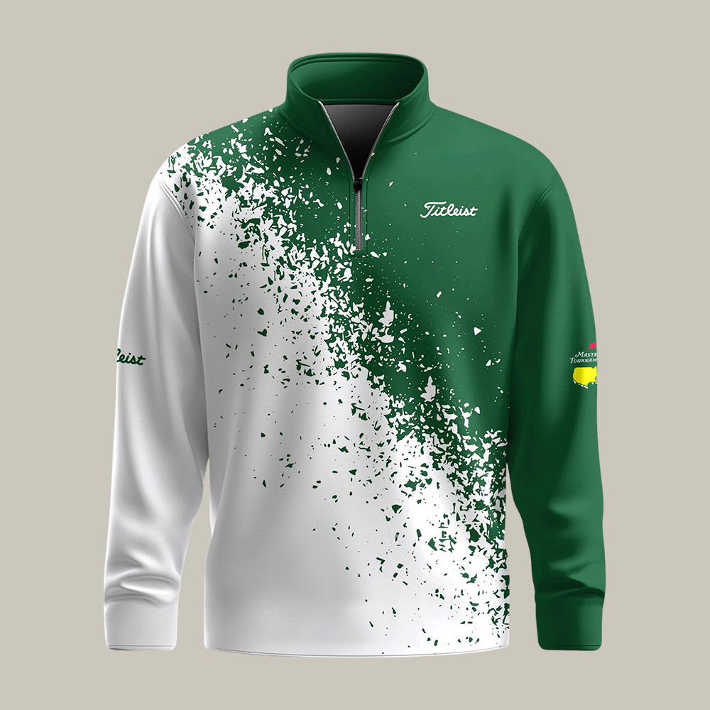 Masters Tournament Titleist Half Zip Jacket Golf Masters Tournament Apparel Gift For Him