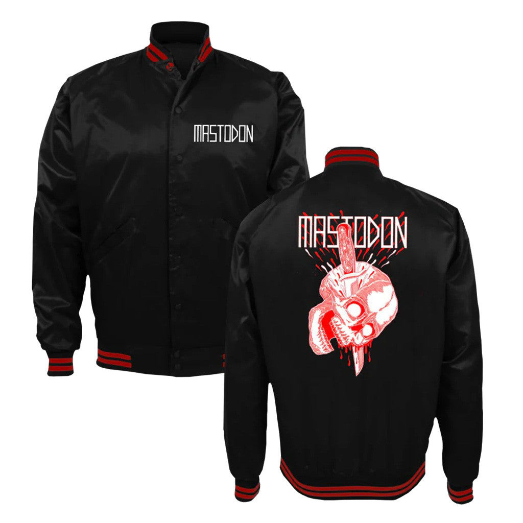 Mastodon Merch Dagger Skull Jacket Gifts For Boyfriend Mastodon Merch Dagger Skull Jacket Gifts For Boyfriend