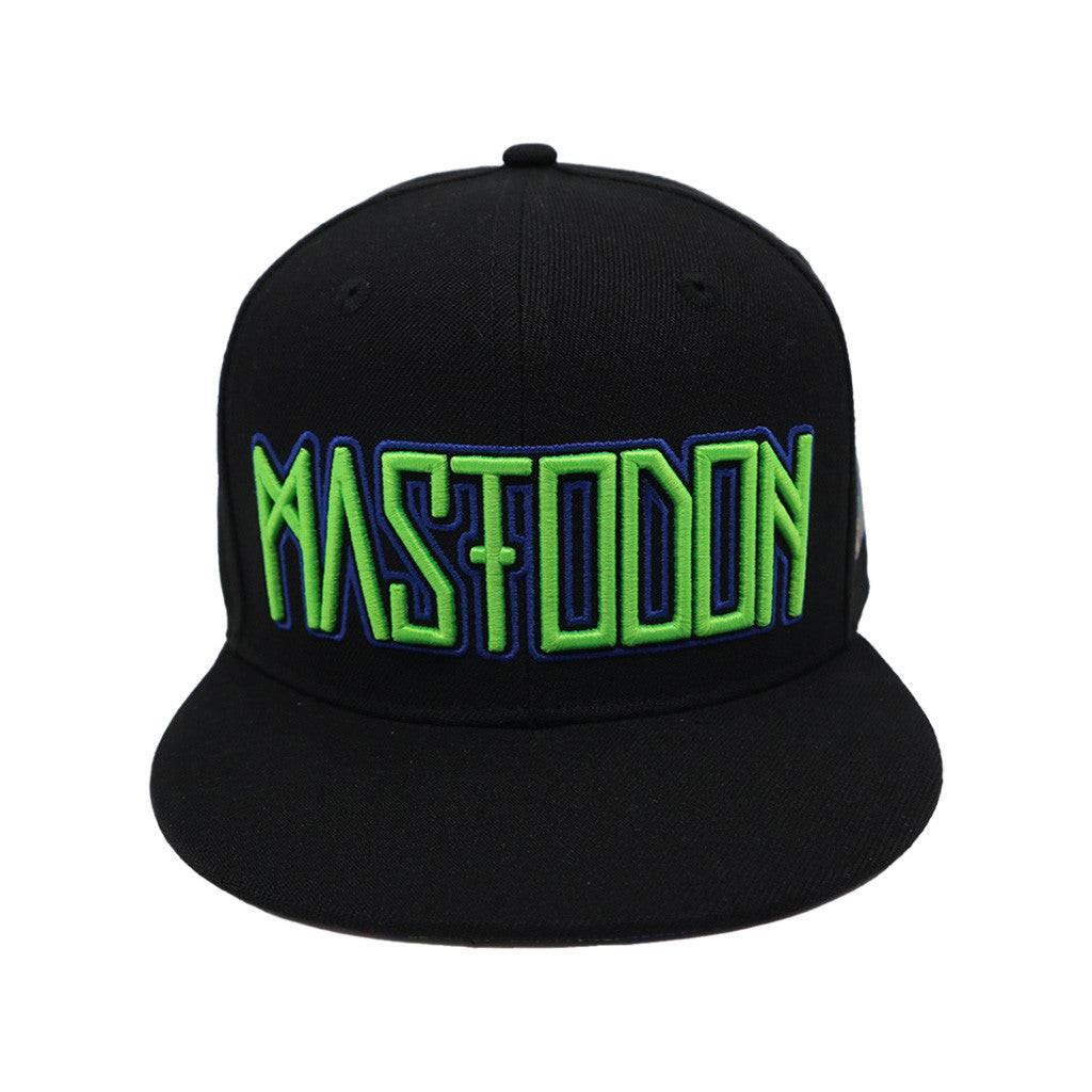 Mastodon Merch Embroidered Snapback Hat Best Gifts For Husband