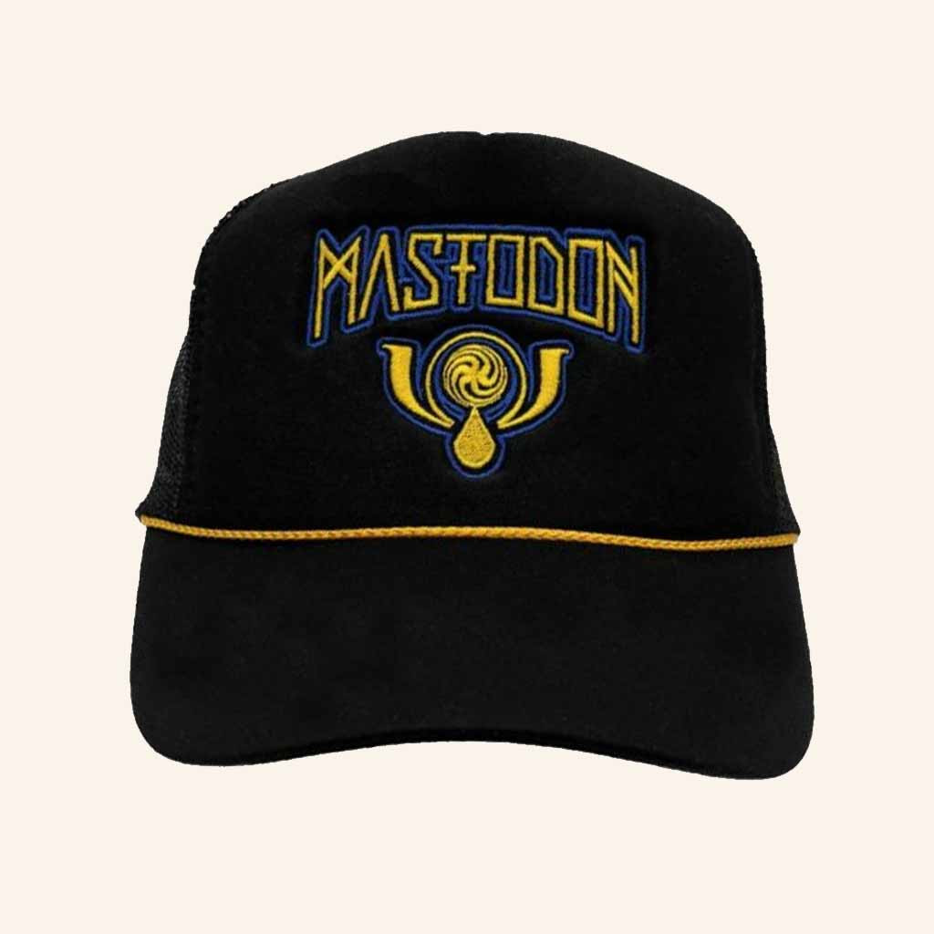 Mastodon Merch Mastodon Captain's Hat Embroidered Christmas Gifts For Dad Mastodon Merch Mastodon Captain's Hat Embroidered Christmas Gifts For Dad
