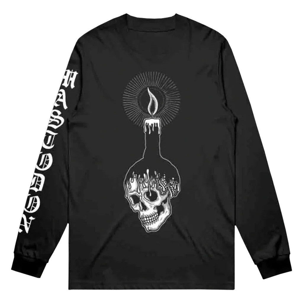 Mastodon Merch Skull Candle Long Sleeve T-Shirt Best Gifts For Him