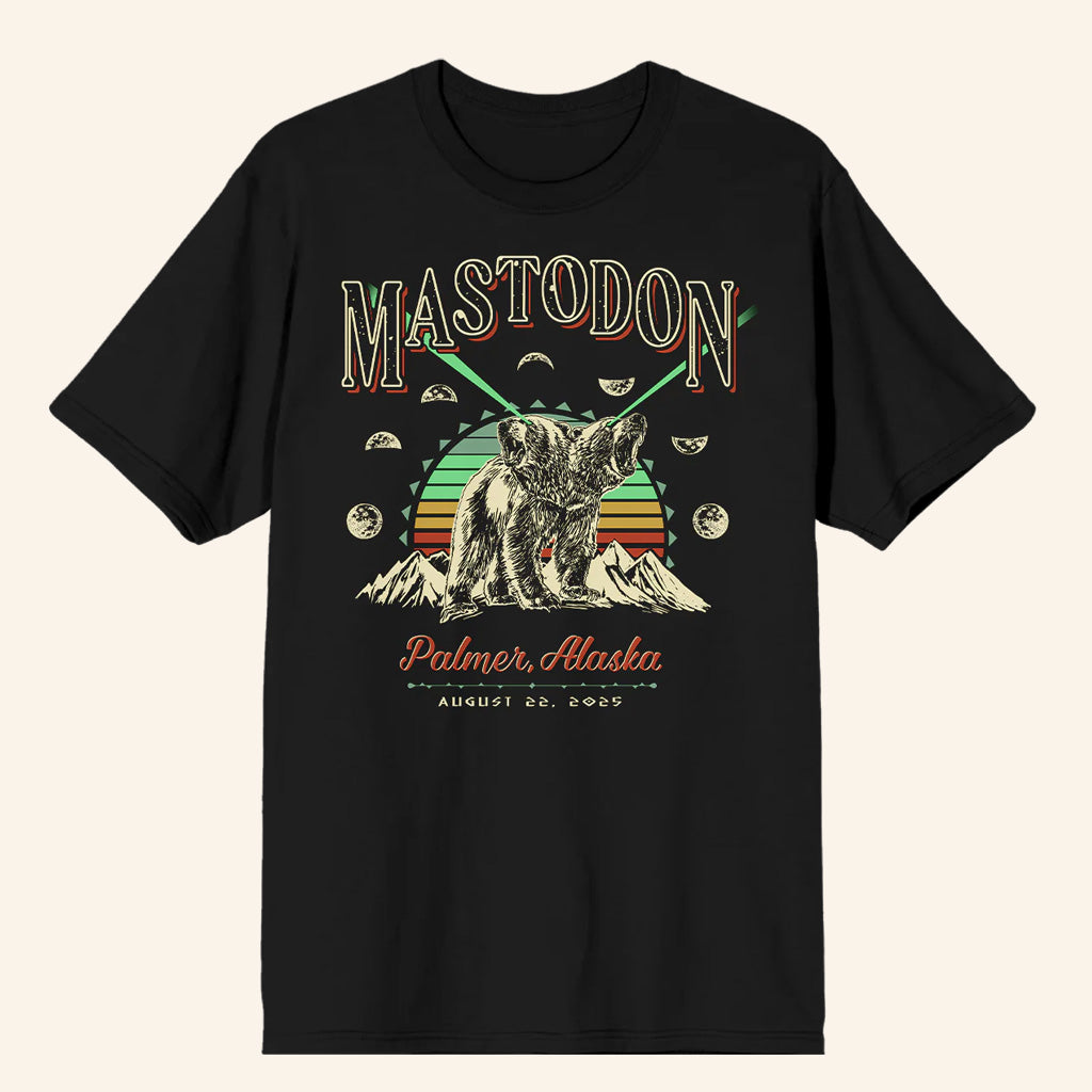 Mastodon Rocks Merch Alaska Bear T-Shirt Best Friends Gifts Mastodon Rocks Merch Alaska Bear T-Shirt Best Friends Gifts