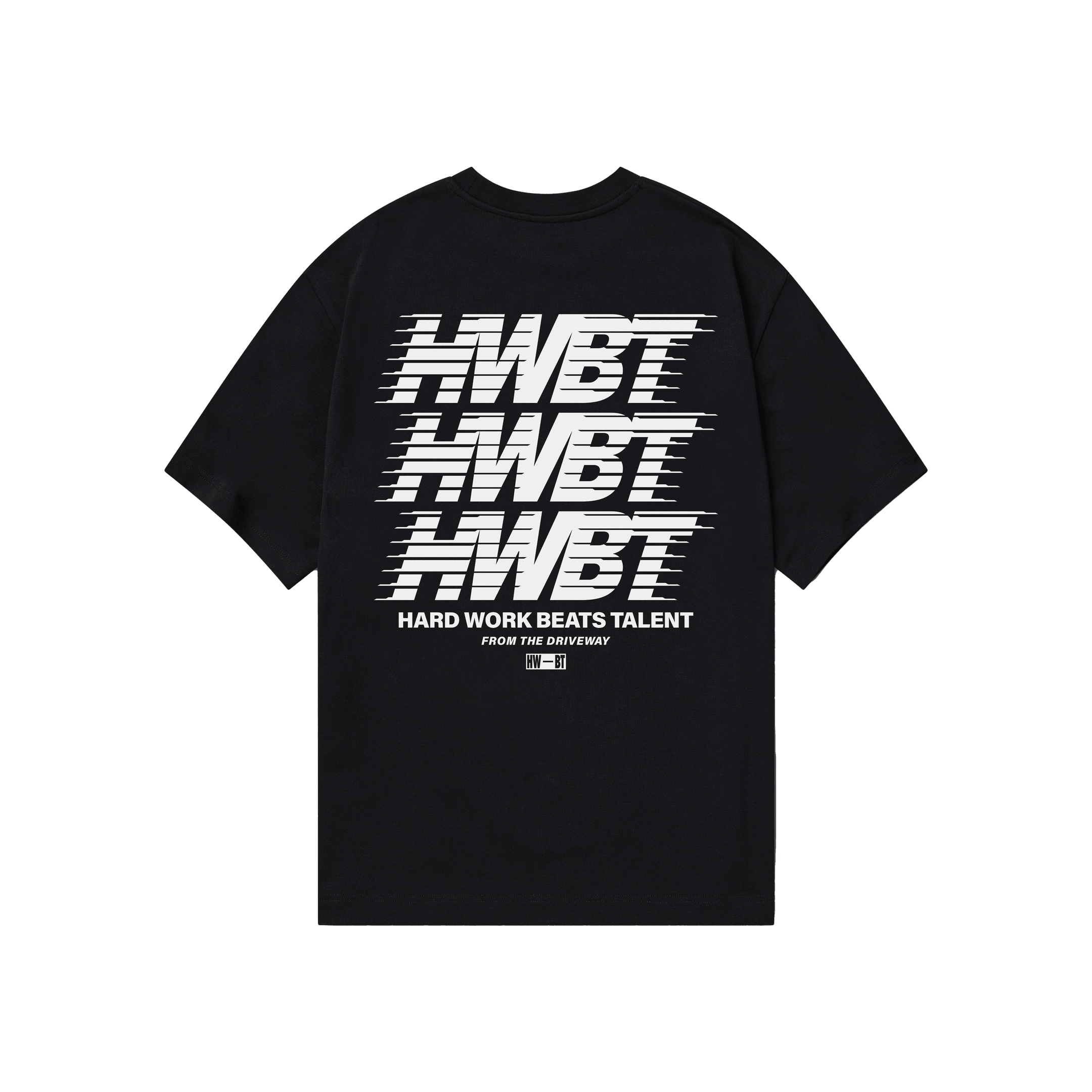 Mat Armstrong Merch HWBT Merchandise HWBT Hard Work Beats Talent Multi Logo T-Shirt