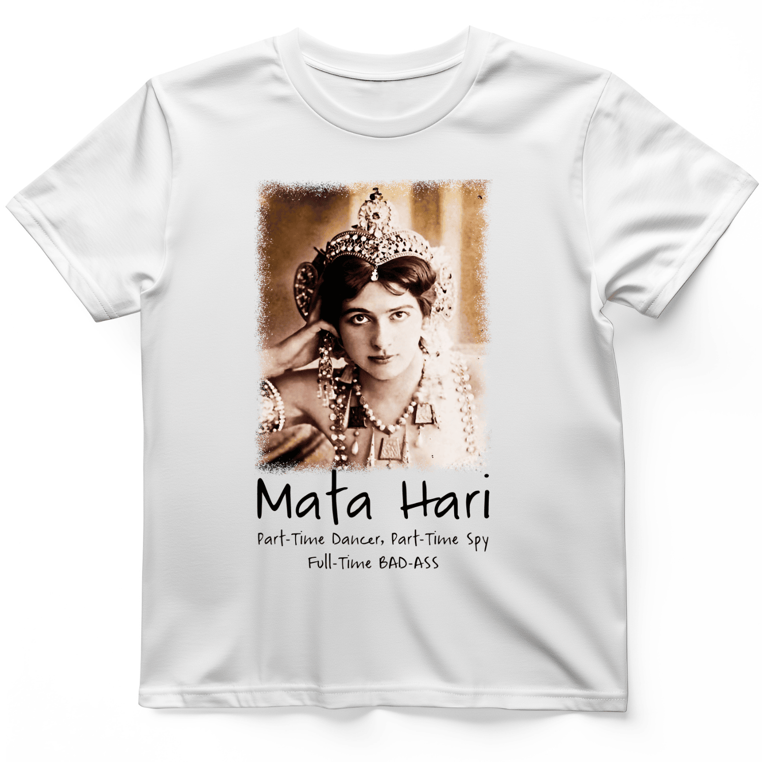 Mata Hari Graphic Design T-Shirt Trendy Clothes Unique Gifts For Mother