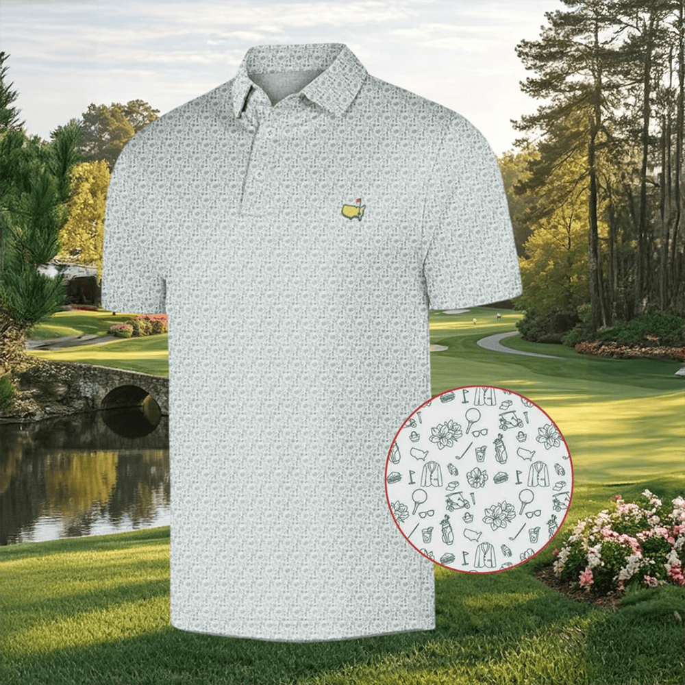 Maters Tournaments 2026 Polo Shirt Master Clothing Best Gift For Golfer Dad