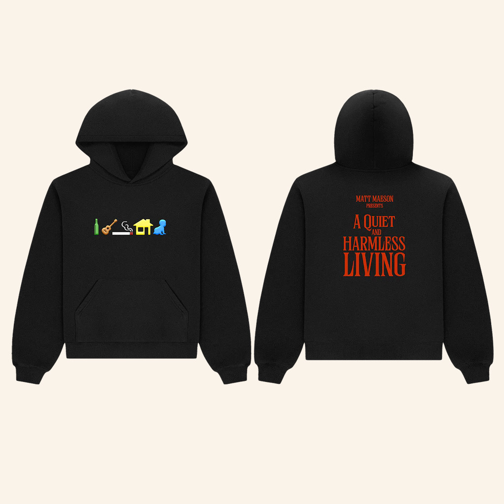Matt Maeson Merch A Quiet And Harmless Living Hoodie Presents For Music Lovers Matt Maeson Merch A Quiet And Harmless Living Hoodie Presents For Music Lovers
