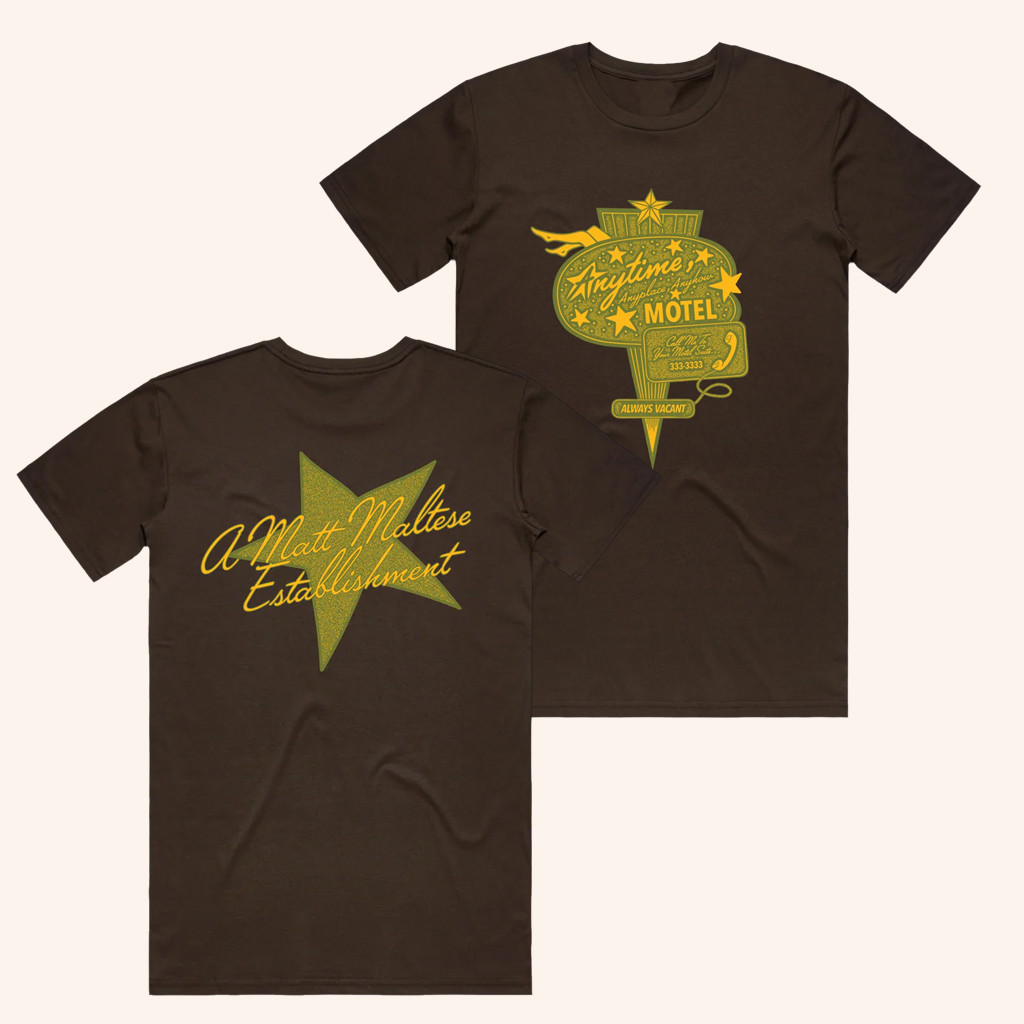 Matt Maltese Merch Anytime Motel T-Shirt A Matt Maltese Establishment Shirt Gifts For Fans Matt Maltese Merch Anytime Motel T-Shirt A Matt Maltese Establishment Shirt Gifts For Fans