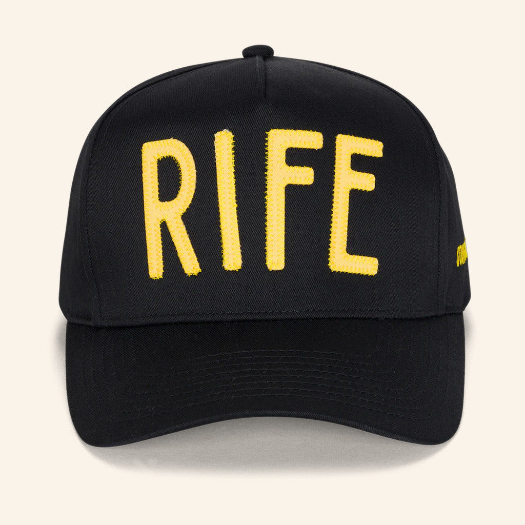 Matt Rife Merch Rife Applique Black Embroidered Hat Gifts For Husband Matt Rife Merch Rife Applique Black Embroidered Hat Gifts For Husband