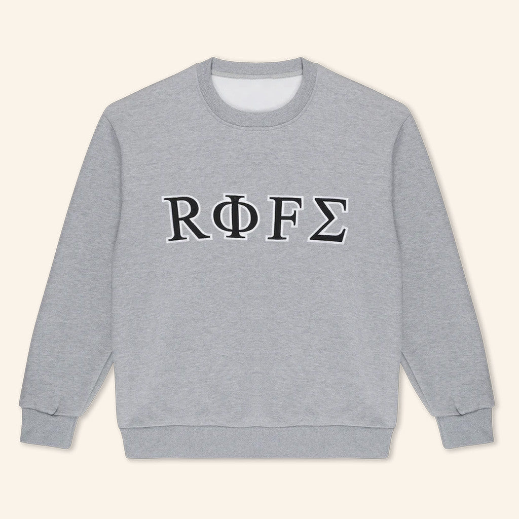 Matt Rife Merch Rife Greek Grey Crewneck Sweatshirt Gifts For Friends Matt Rife Merch Rife Greek Grey Crewneck Sweatshirt Gifts For Friends