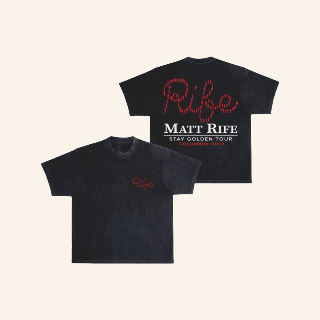Matt Rife Official Merch Columbus Event T-Shirt Gifts For Dudes