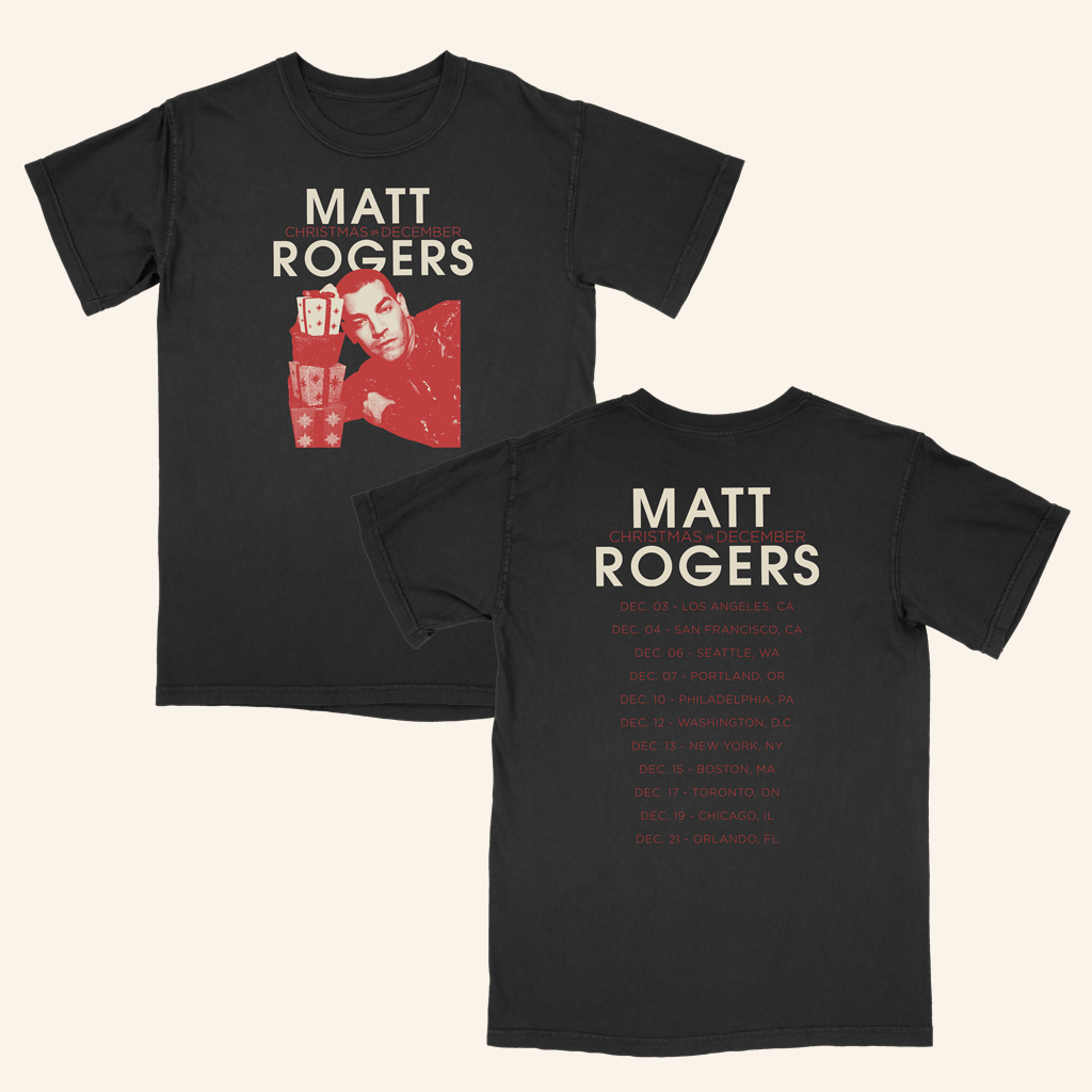 Matt Rogers Merchtable Merch Christmas In December T-Shirt Gifts For Brother