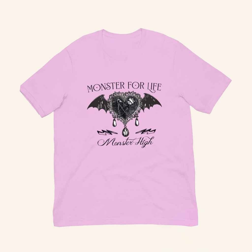 Mattel Merch Monster High Monster For Life T-Shirt Christmas Ideas For Wife