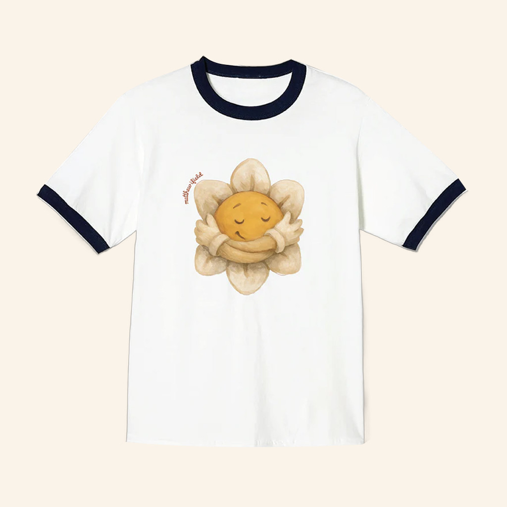 Matthew Ifield Merch Sunflower Ringer T-Shirt Birthday Gifts For Music Lovers Matthew Ifield Merch Sunflower Ringer T-Shirt Birthday Gifts For Music Lovers